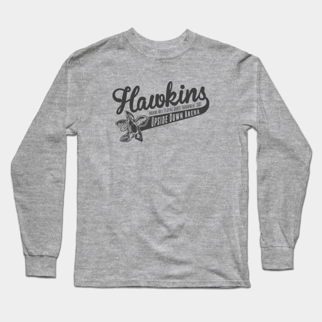 Hawkins Long Sleeve T-Shirt by manospd